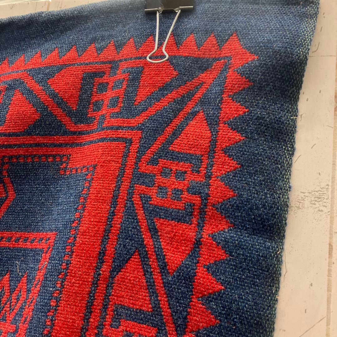 幾何学模様 ラグ トライバル カフカス地方 キリム ビンテージ ヴィンテージ