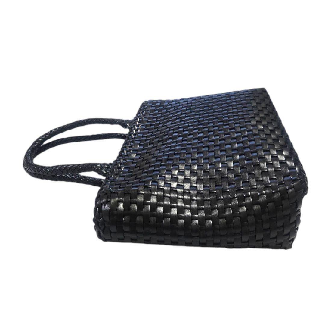 【新品】yoshie inaba 　かごバッグ　トート　ブラック　イタリア製