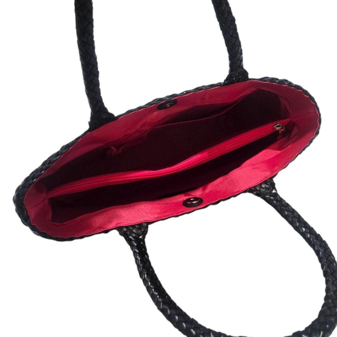 【新品】yoshie inaba 　かごバッグ　トート　ブラック　イタリア製