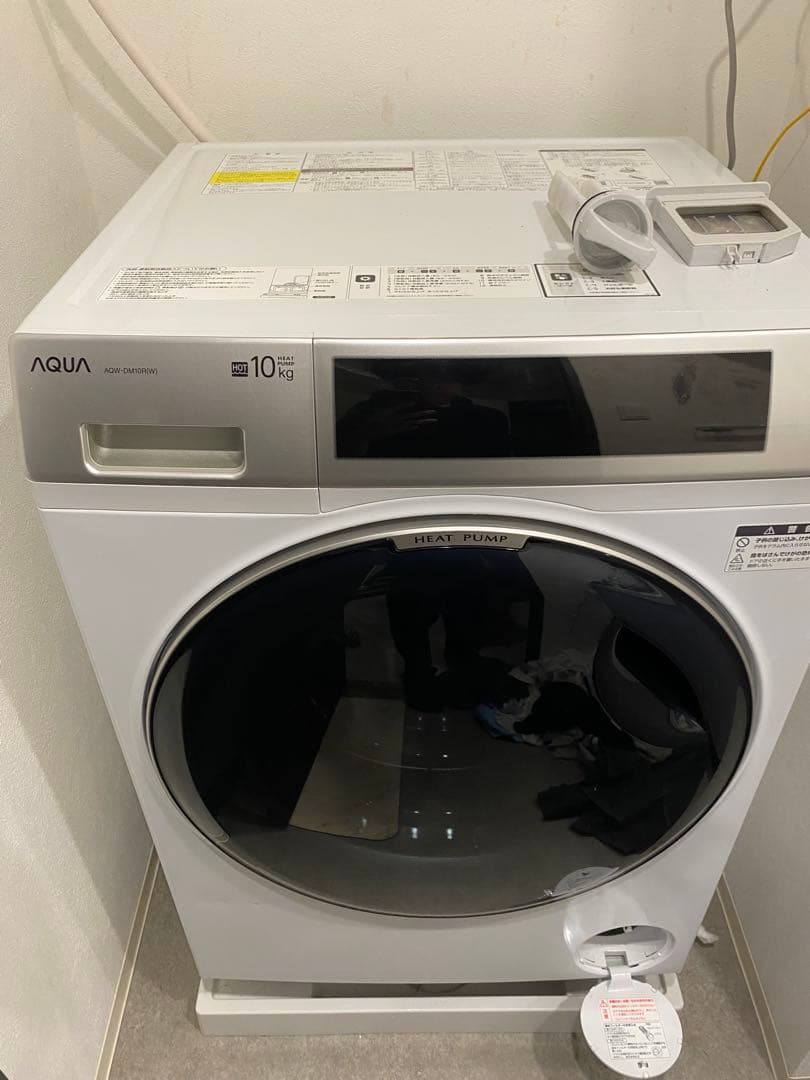 アクアAQUAドラム式洗濯機　ヒートポンプ