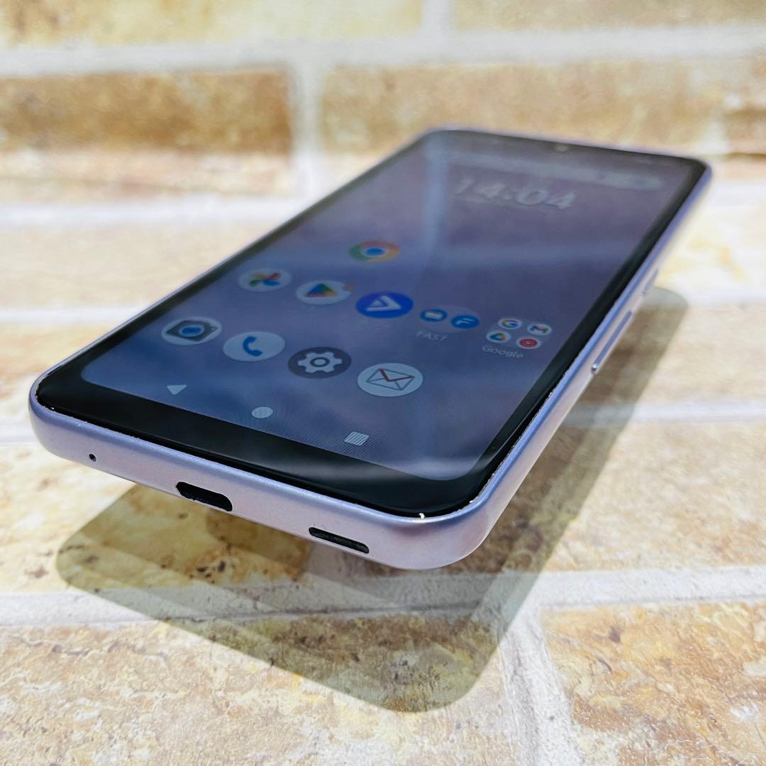 SIMフリー Fujitsu arrows We 64GB パープル 電池良好