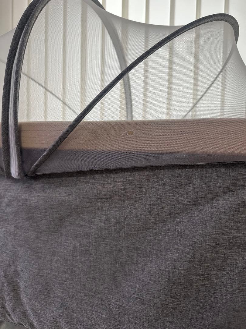 HZDMJ ベビーベッド⭐︎グレー