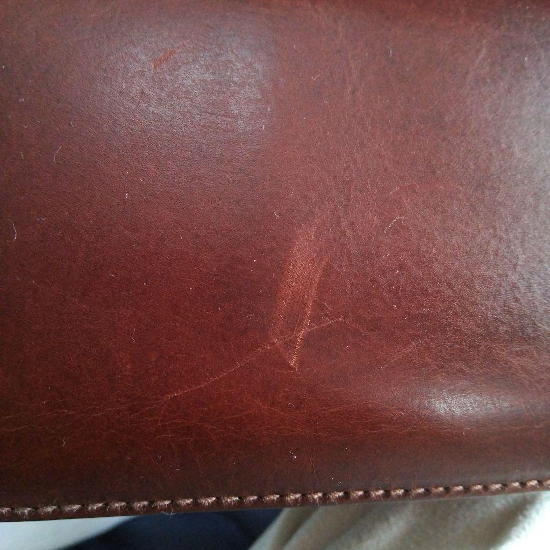 【genten】ブラウン カットワーク2waysバッグ 本革