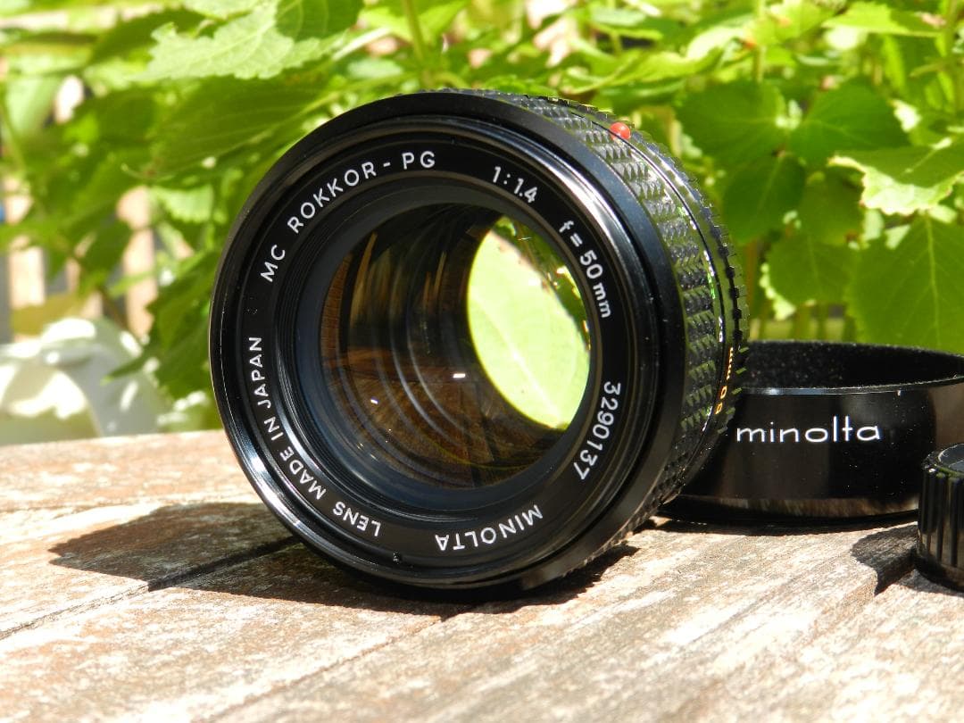 決算セール　極美品　Minolta ROKKOR-PG 50mm f/1.4