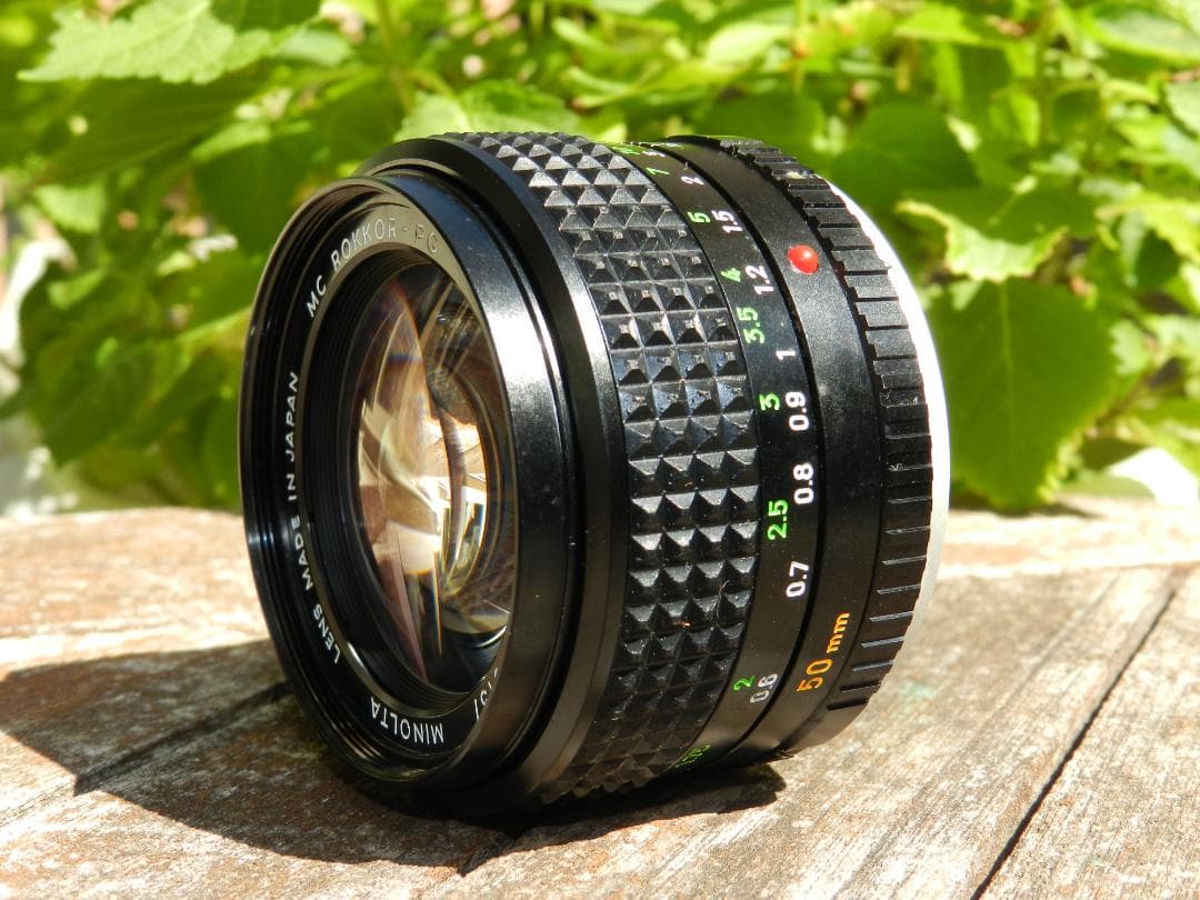 決算セール　極美品　Minolta ROKKOR-PG 50mm f/1.4