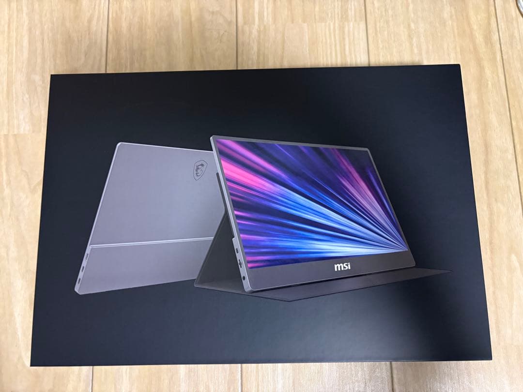 MSI MAG162V モバイルゲーミングモニター 15.6型　3m HDMI