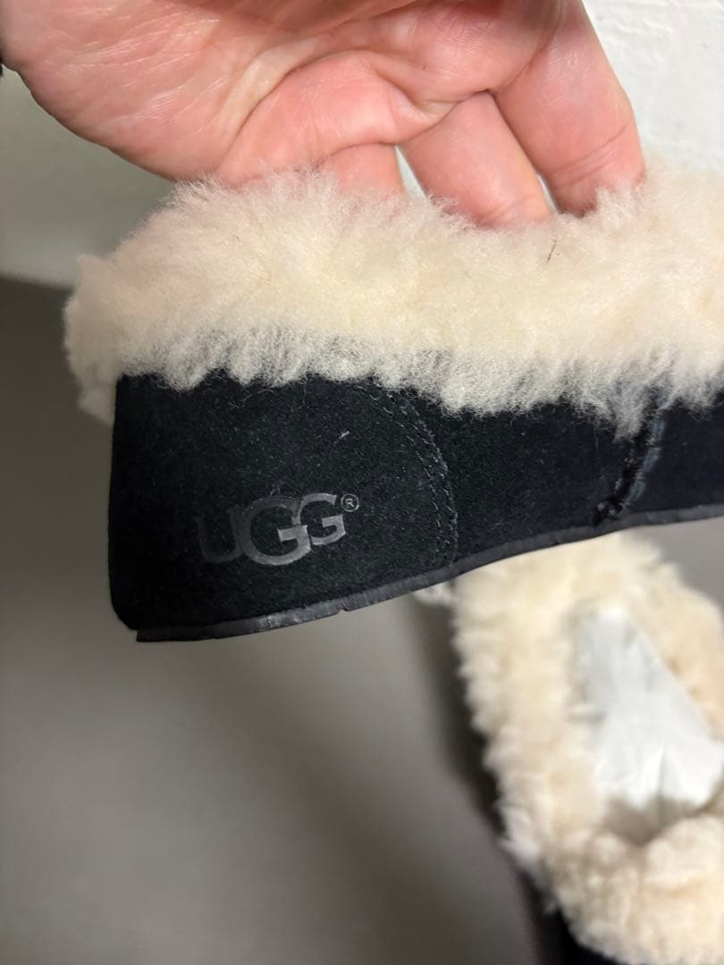 #アグ UGG KENDYL フラットシューズ ブラック 24cm 新古品