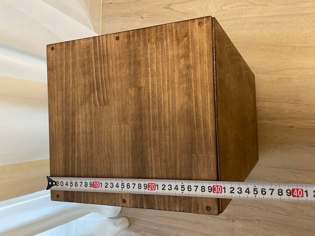 ゴミ箱　ヴィンテージ　アンティーク　ダストボックス　ウォルナット　木製