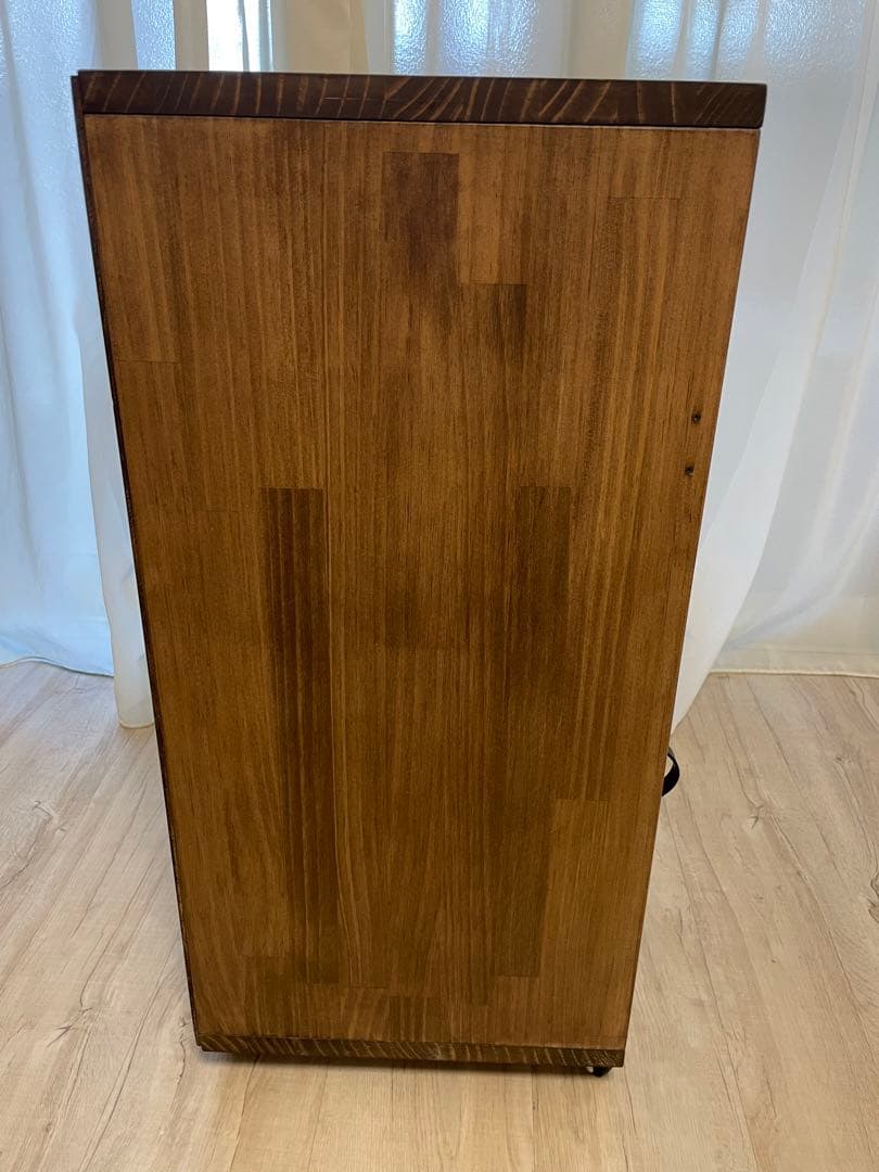 ゴミ箱　ヴィンテージ　アンティーク　ダストボックス　ウォルナット　木製