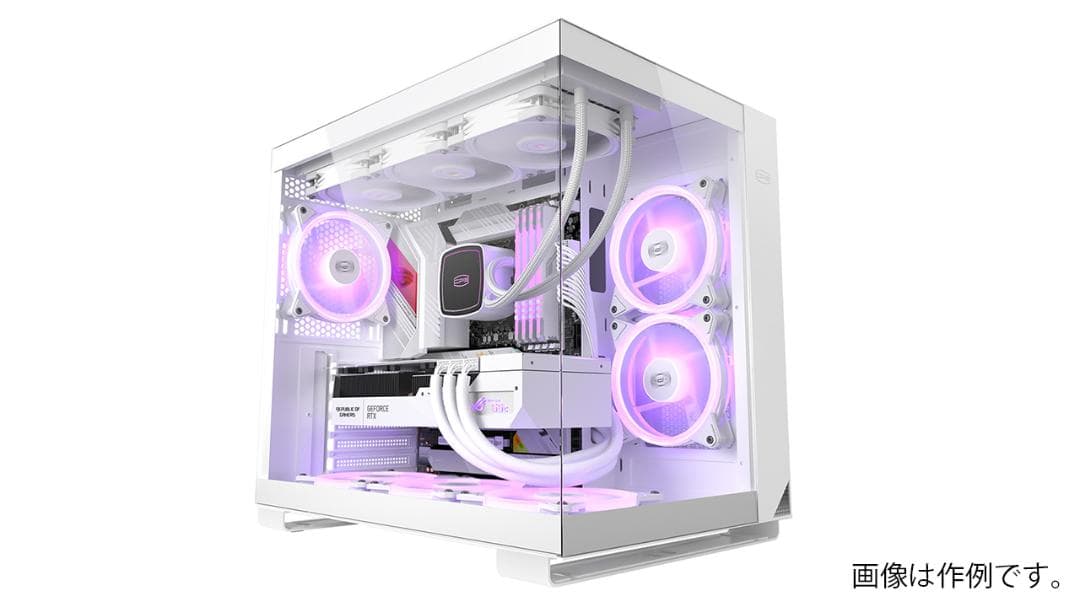 PCCOOLER CPS - C3 T500 ARGB ピラーレス ホワイト