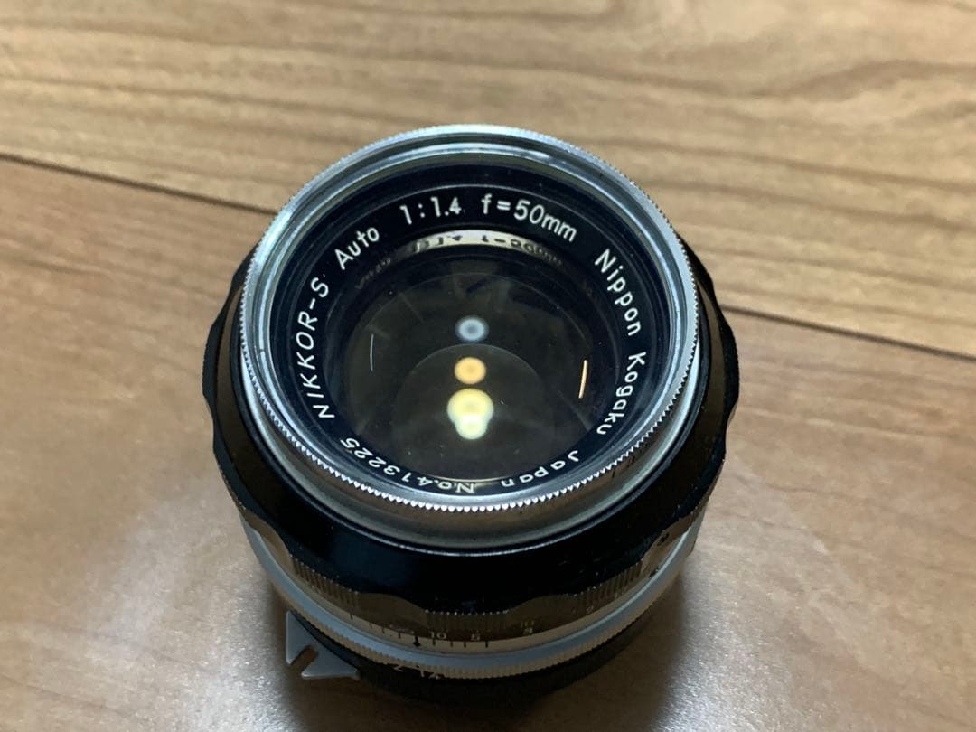 【OH済】Nikon F 一眼レフカメラ + 50mm f1.4レンズ