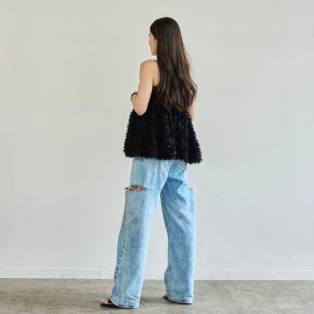 新品 CARLA カーラ Fluffy cami フラッフィーキャミ