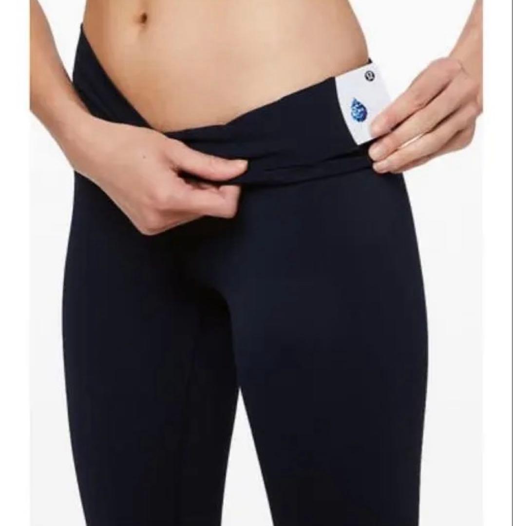 lululemon 新品未使用　ハイライズタイツ25インチ サイズ4 紺色