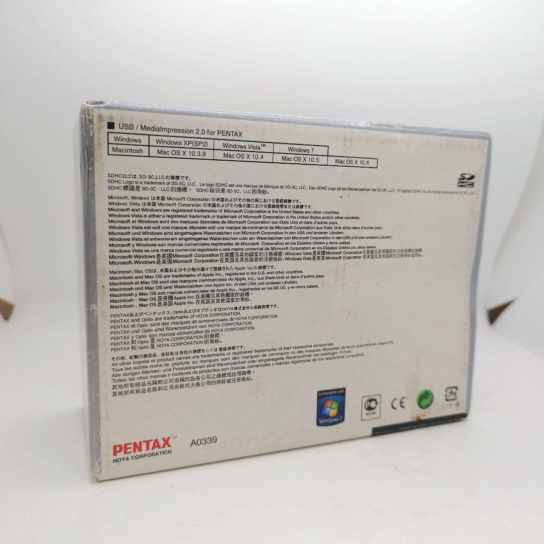 【可愛いすぎるコンデジ】PENTAX optio H90 ホワイト×シルバー