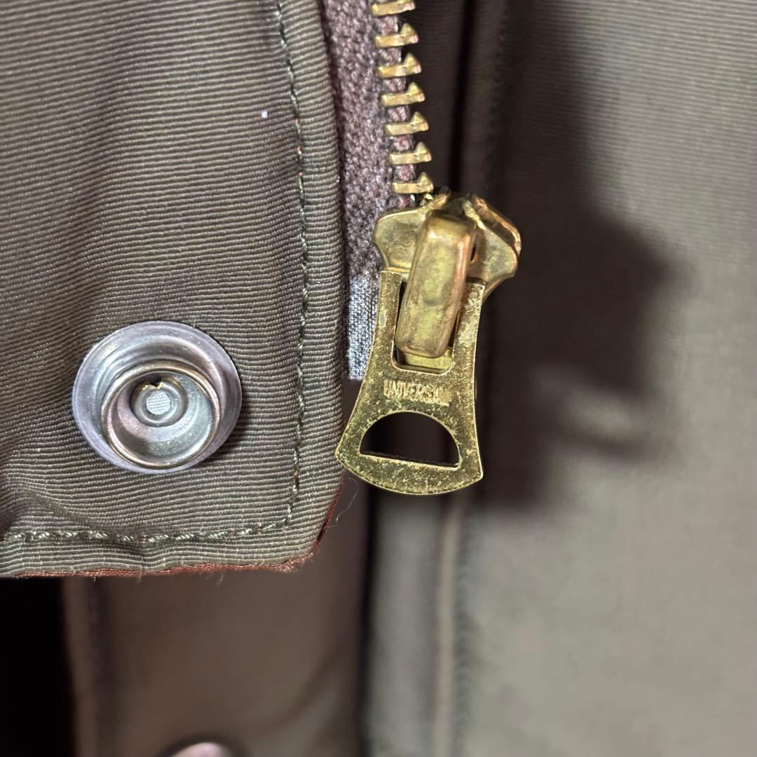 SUGAR CANE レザーダウンベスト Mサイズ ダークブラウン