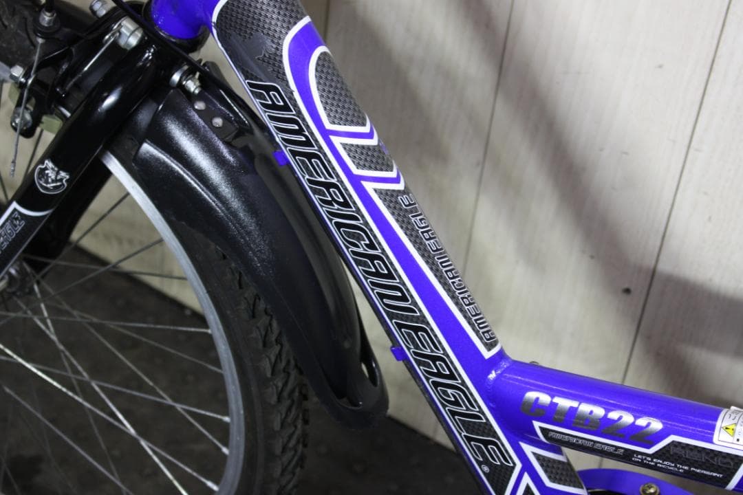 アメリカンイーグルamerican eagle 22型 シマノ6速 子供用MTB