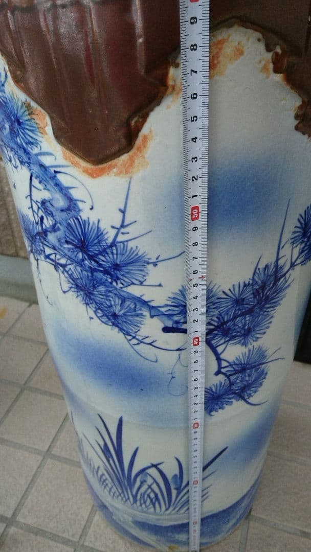 傘立て 陶器　アンティーク