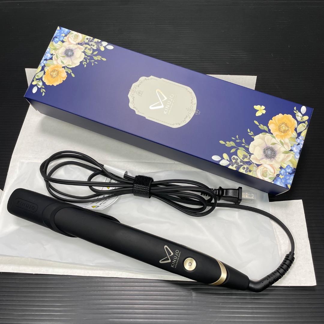 ペペロンチーノ絹女 海外対応ストレートアイロン DS200-BK