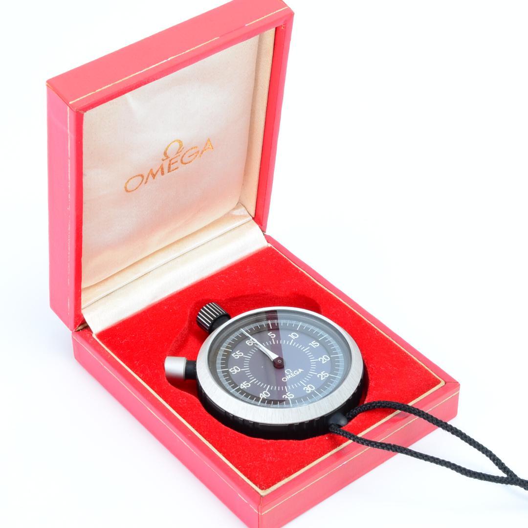 【美品】OMEGA ストップウォッチ 手巻き式 稼働品 箱あり