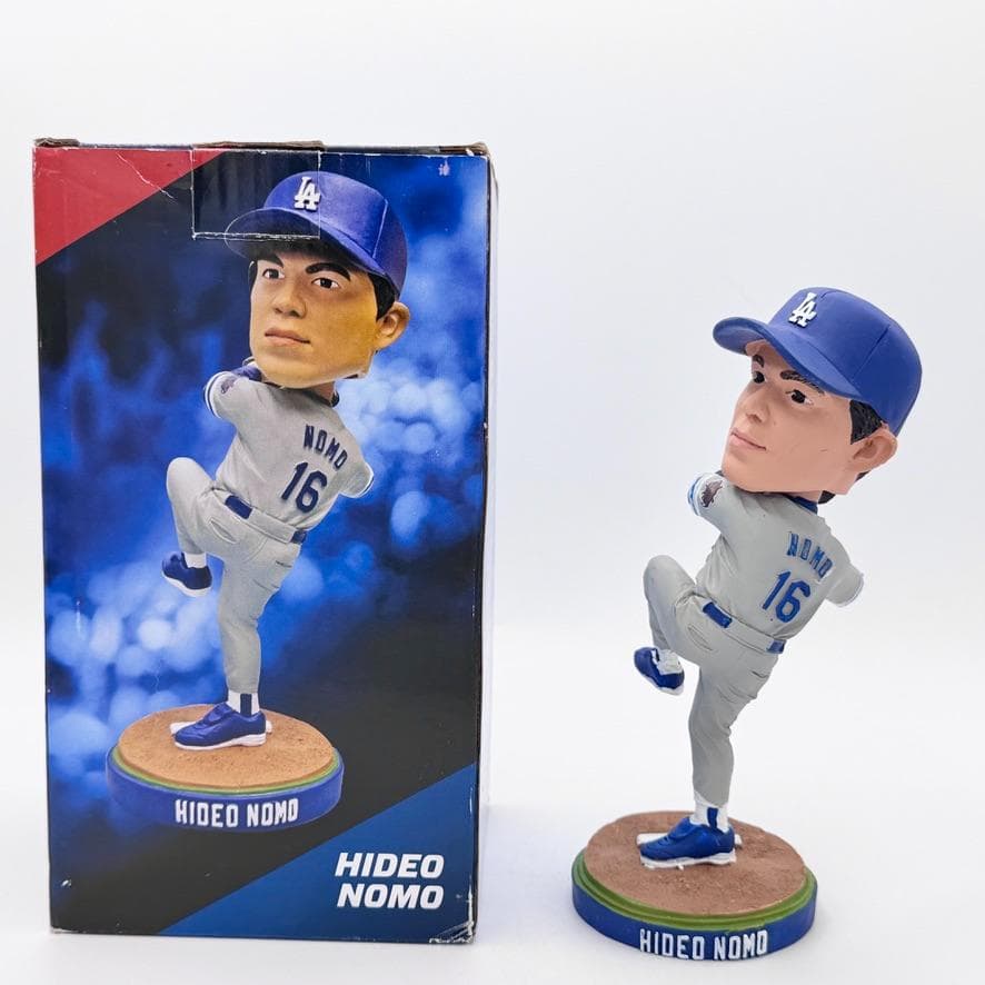 野茂英雄 2013年 球場配布 非売品 トルネード ボブルヘッド ドジャース