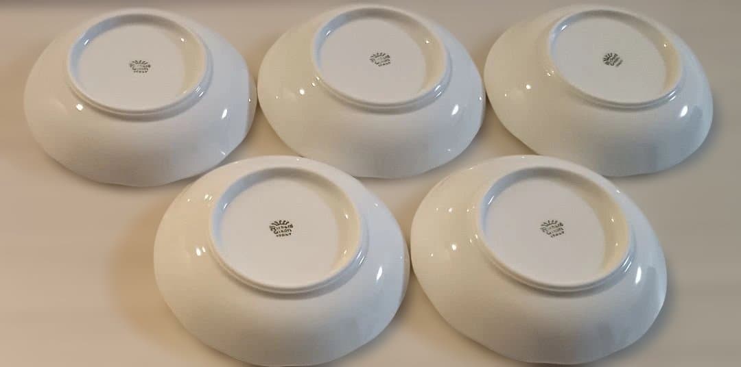 リチャードジノリボンジョルノ小皿5枚セット