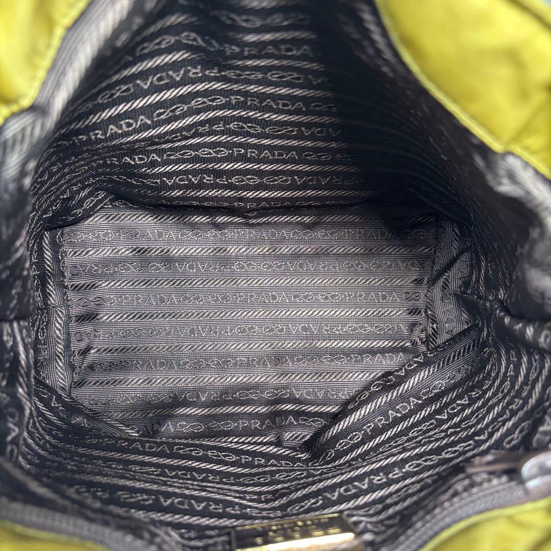 プラダ ショルダーバッグ チェーンショルダー 斜め掛け テスートナイロン