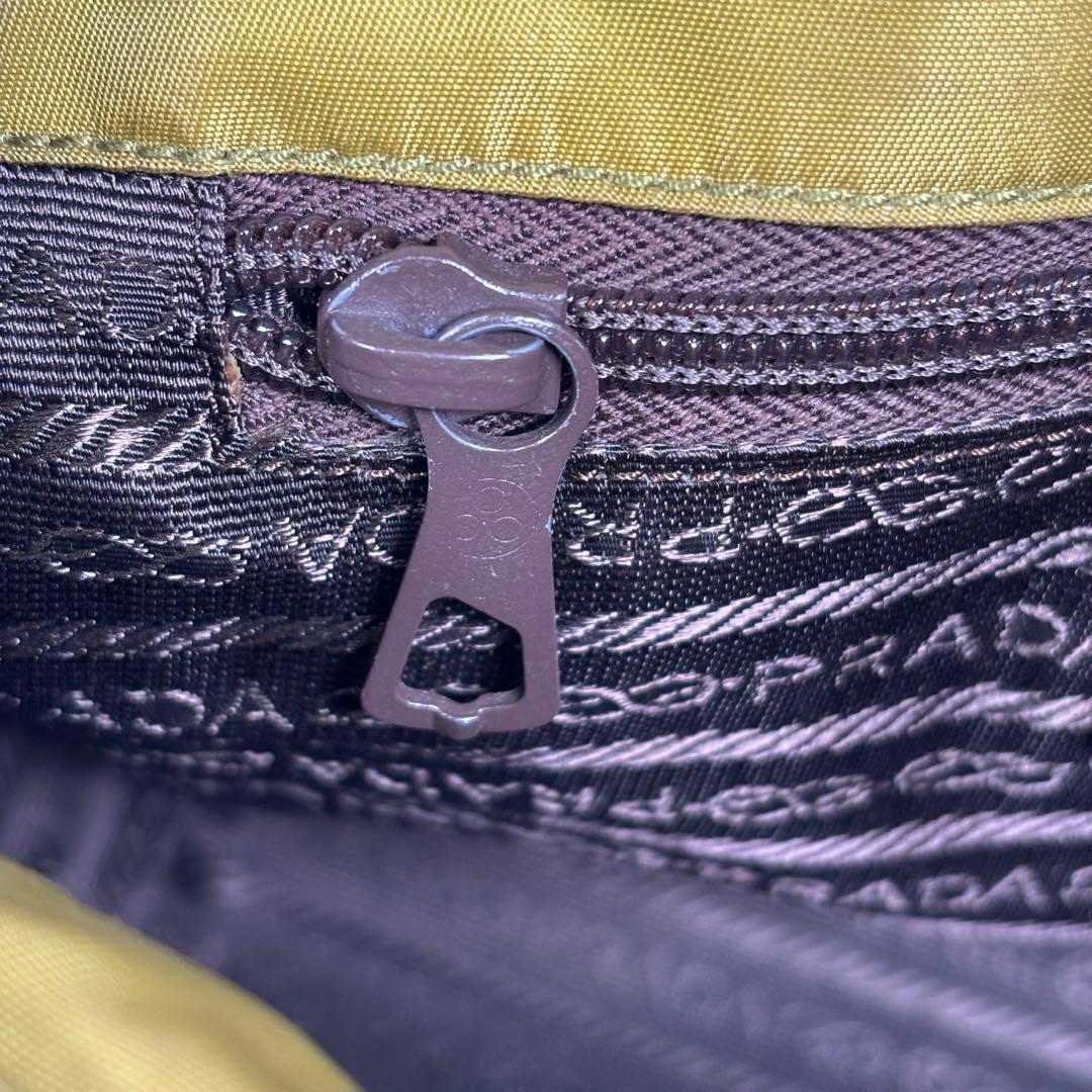 プラダ ショルダーバッグ チェーンショルダー 斜め掛け テスートナイロン