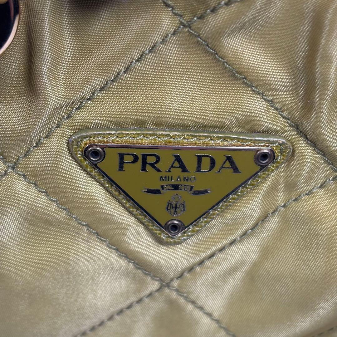 プラダ ショルダーバッグ チェーンショルダー 斜め掛け テスートナイロン