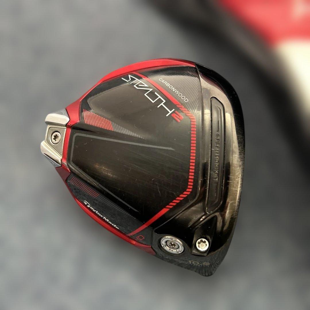 《テーラーメイド》STEALTH2 HD ステルス2HDドライバーヘッド＋カバー