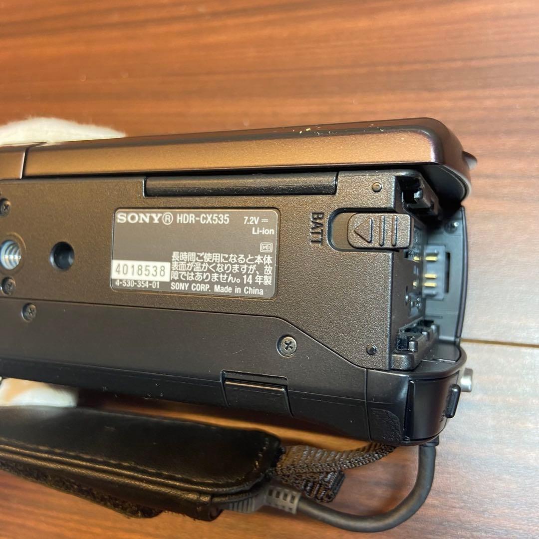 SONY HDR-CX535 ビデオカメラ ほぼ新品 5636