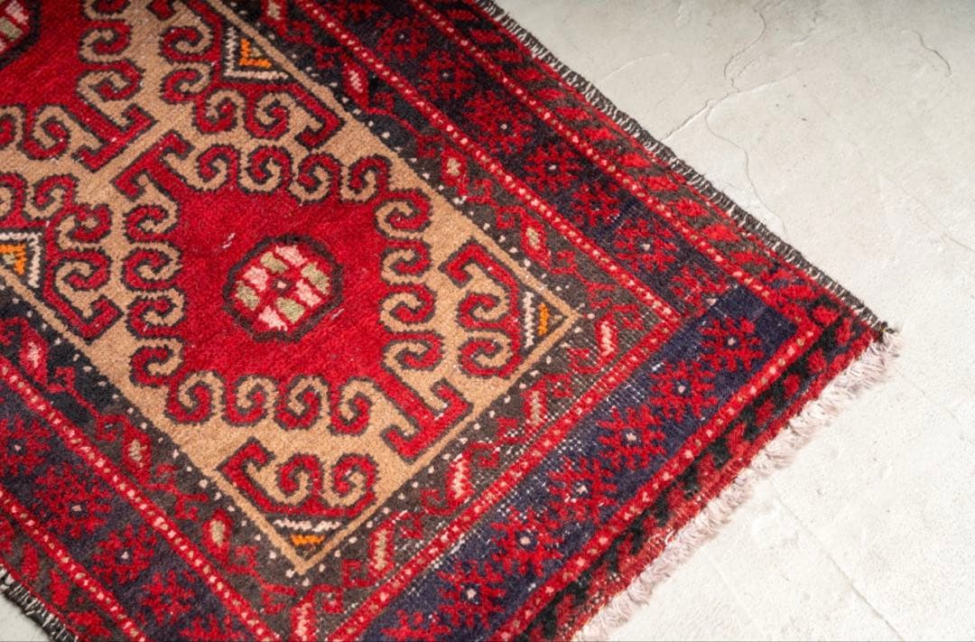 ヴィンテージ ペルシャ絨毯 1940 x 550mm 1980s VINTAGE