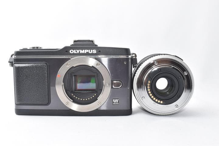 オリンパス OLYMPUS PEN E-P2 ブラック レンズキット