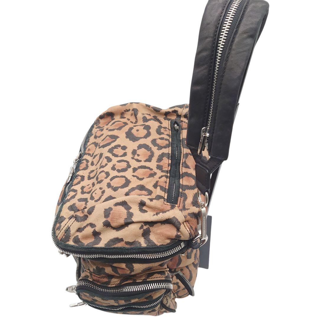 アレキサンダーワン　バッグ　レオパード　レザー　ショルダー　バッグ　ヒョウ柄