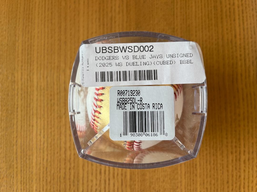 記念グッズ 2025 MLB World Series Team Logo Baseball