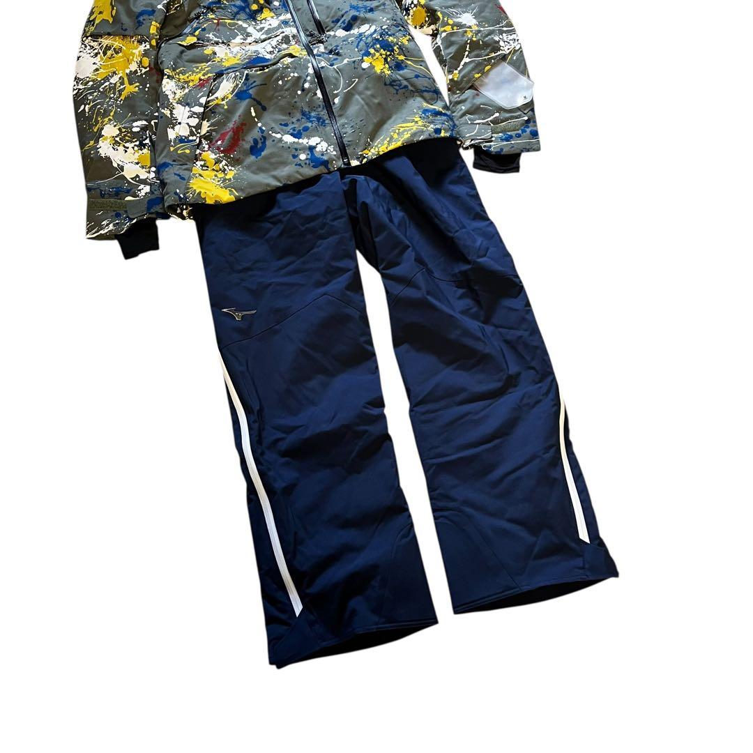 【美品】ミズノ スキーウェア スノボーウェア メンズ Lサイズ