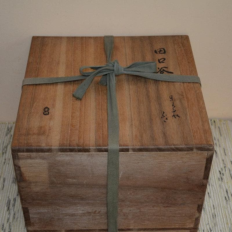 田口釜　慶長時代　名越家昌造　十代堀政五郎極　古物　送料込み