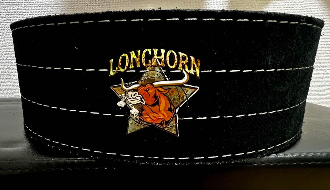 ウエイトトレーニング パワーベルト タイタン　ロングホーンサイズM・厚さ10mm