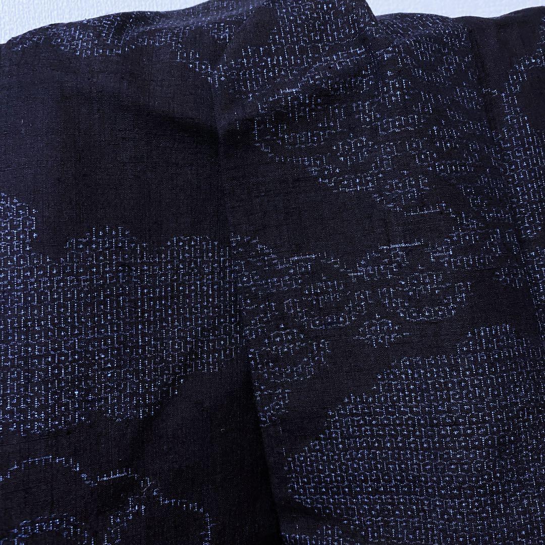 キリコまるK0128美品 逸品 重要無形文化財 100山亀甲 正絹 結城紬