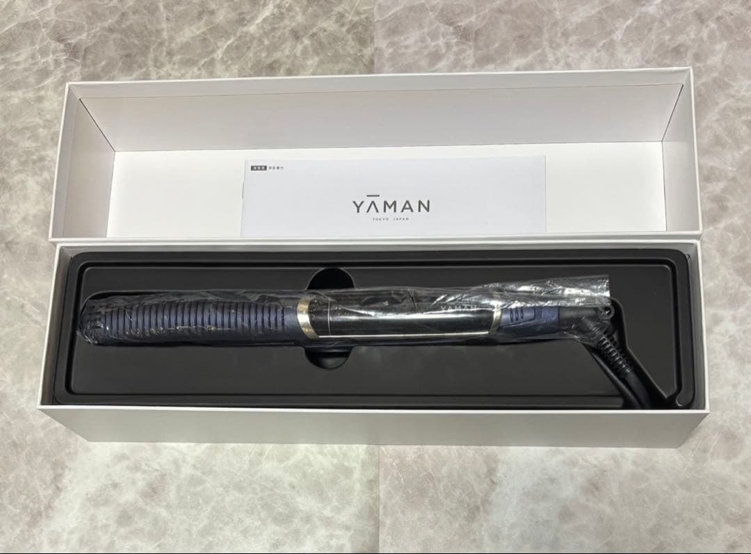 ヤーマン ヘアアイロン ネイビー スムースアイロンフォトイオン YJHB0L