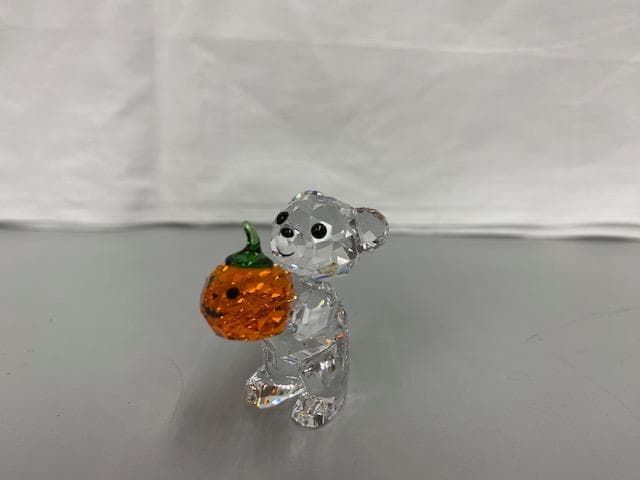 未使用　スワロフスキー　クリスベア　パンプキンフォーユー　ハロウィン