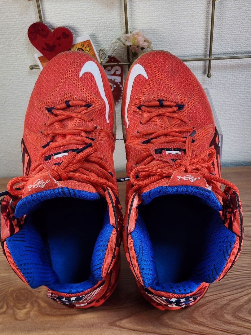 ​【希少】NIKE LEBRON 12 USA 27cm レブロン12