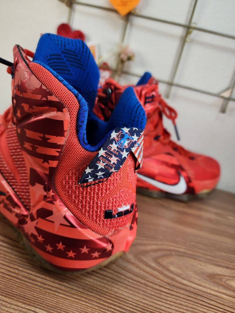 ​【希少】NIKE LEBRON 12 USA 27cm レブロン12