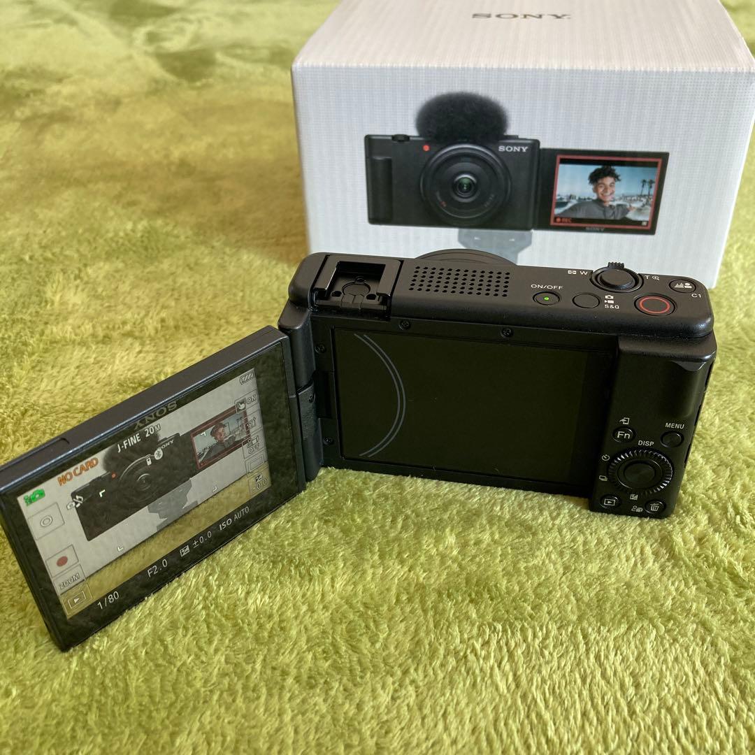 【美品】SONY VLOGCAM ZV-1fコンパクトデジタルカメラ