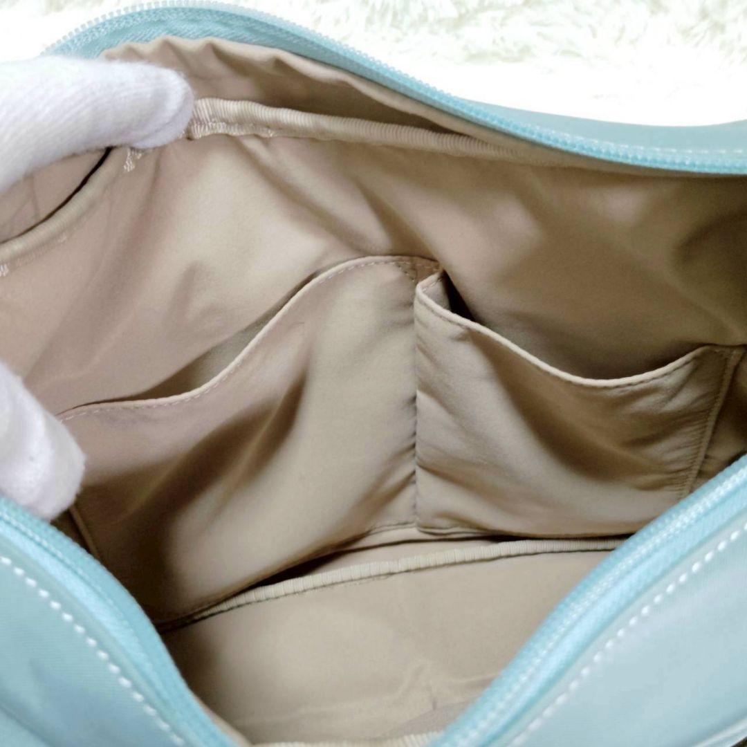 未使用✨ キタムラ ナイロンショルダーバッグ ブルー