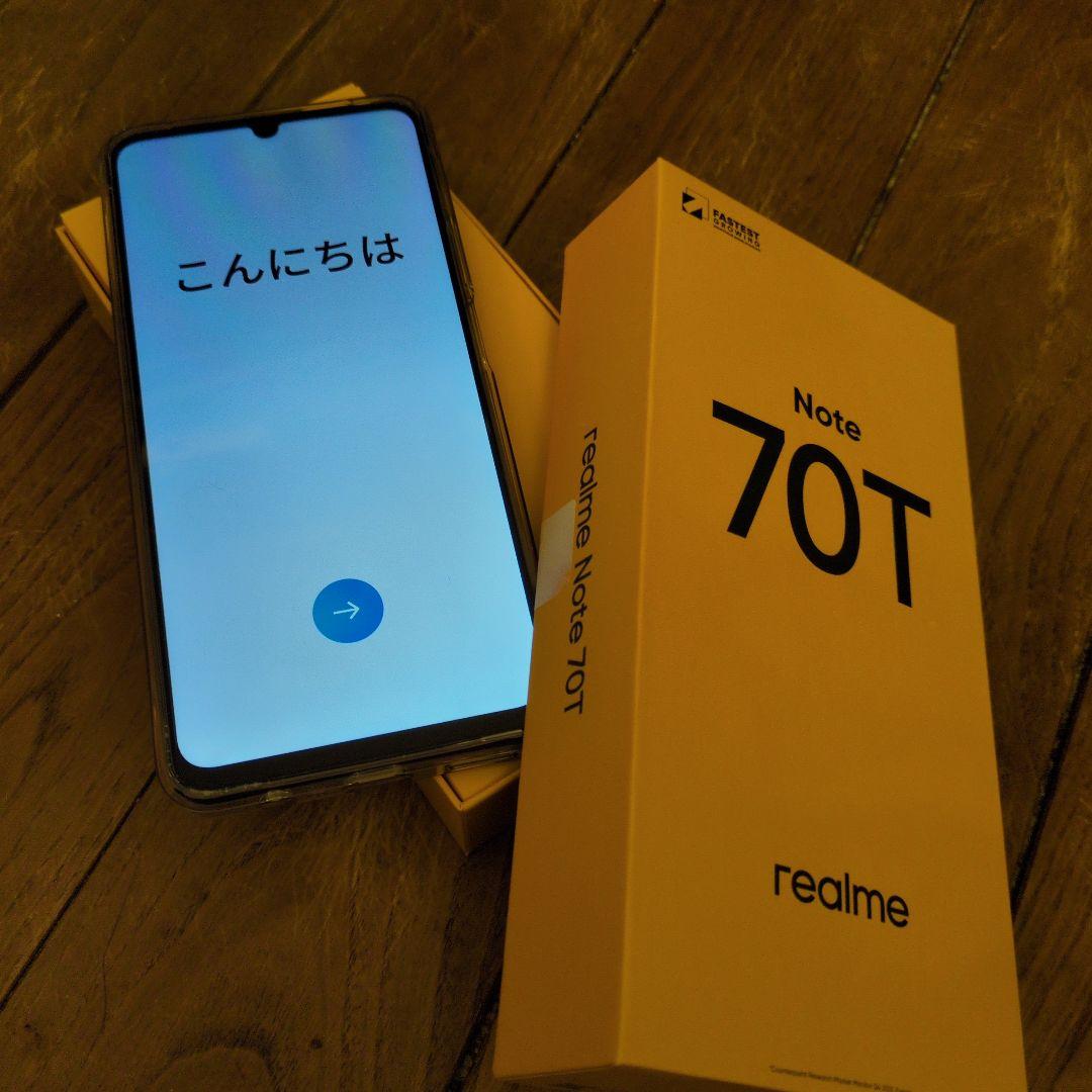 お値下不可！realme Note 70T 4GB 128GB
