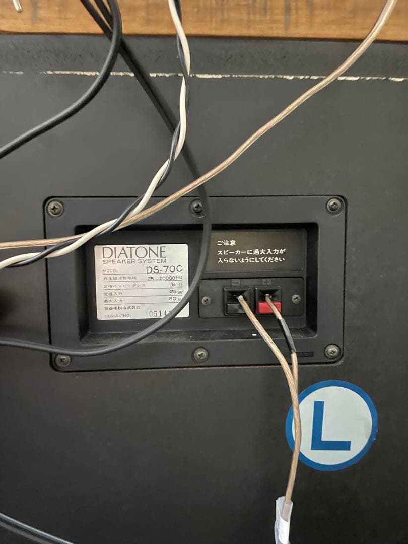 【稀少品】ダイアトーンDS-70C（L側）