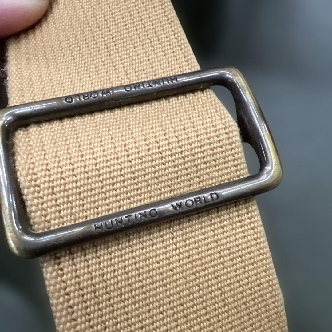 n*r様 66 超美品 ハンティングワールド ショルダーバッグ