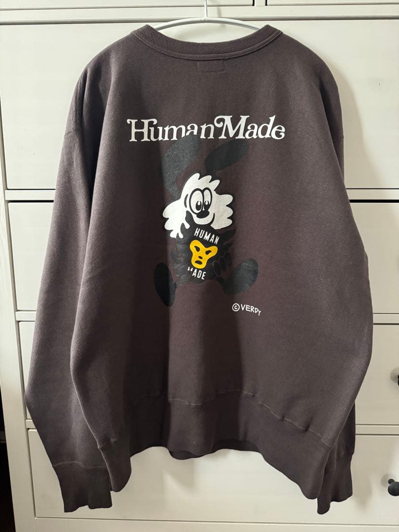 Human Made × VERDY クルーネック スウェット