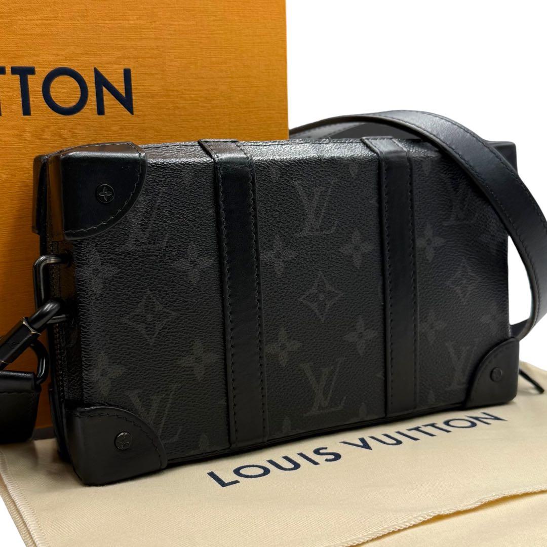 6222 美品 ルイヴィトン モノグラムエクリプス ソフトトランク・ウォレット