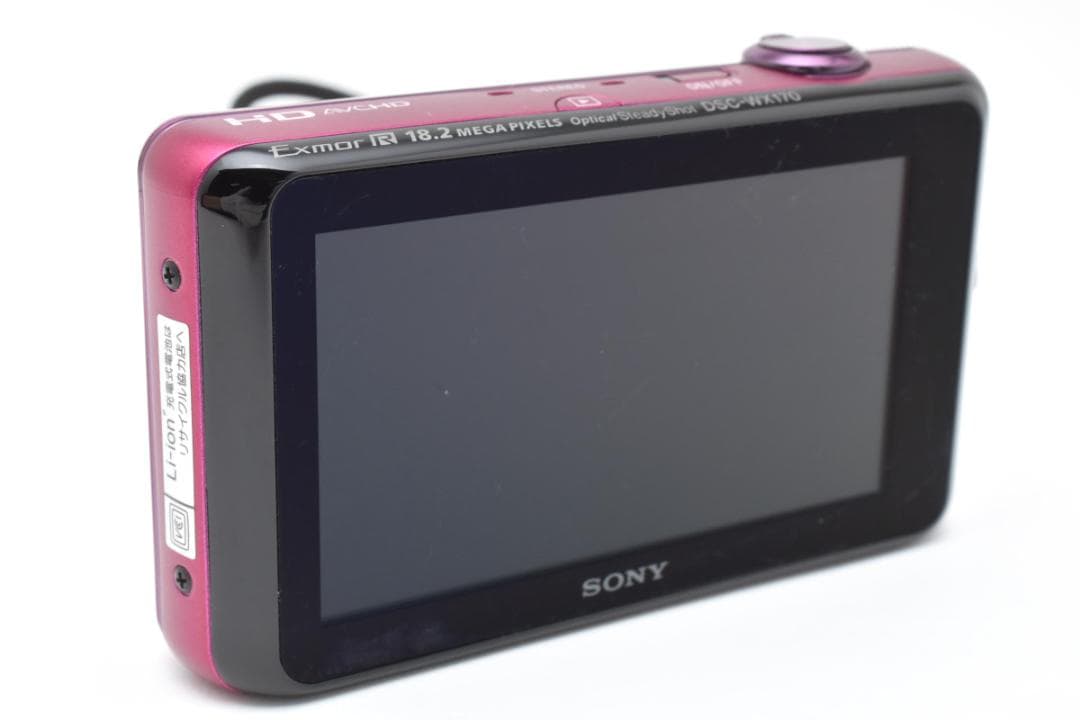 【美品】SONY Cyber-shot DSC-WX170 ピンク　動作確認済